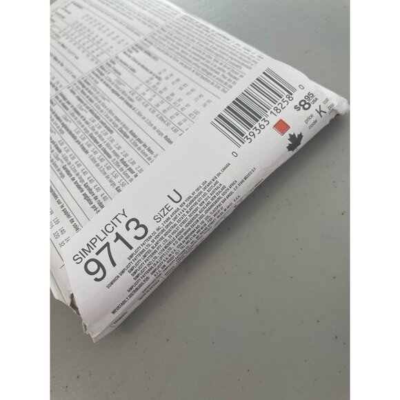 Simplicity 9713 Sewing Pattern Size 16-20 Puritan Pioneer 18th 19th Century - Picture 5 of 6